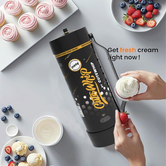 Cream-Chargers-Tanks-Nitrous-Oxide-N2O-Cylinder-Fast-Whip-Gas-8g-580g-615g-640g-1364g-2000g-2100g-2500g-3000g-Sweet-Food-Tools-33L-cutewhip-delux-cream-13